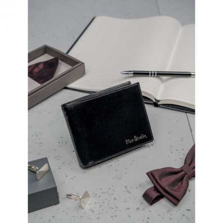 Portofel barbati + curea (set piele naturala) Pierre Cardin PORT401 cu protectie RFID [6]