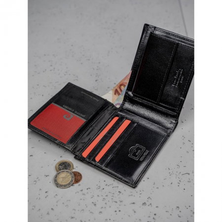 Portofel barbati + curea (set piele naturala) Pierre Cardin PORT401 cu protectie RFID [15]