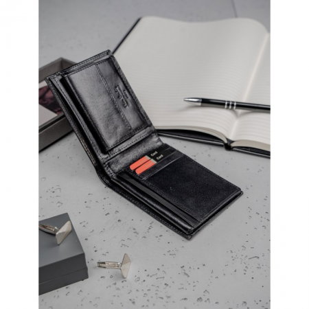 Portofel barbati + curea (set piele naturala) Pierre Cardin PORT401 cu protectie RFID [13]