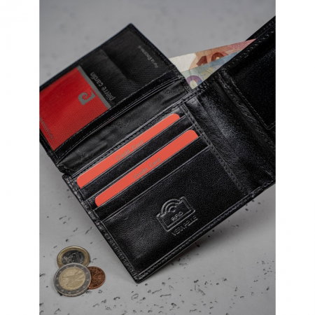 Portofel barbati + curea (set piele naturala) Pierre Cardin PORT401 cu protectie RFID [16]