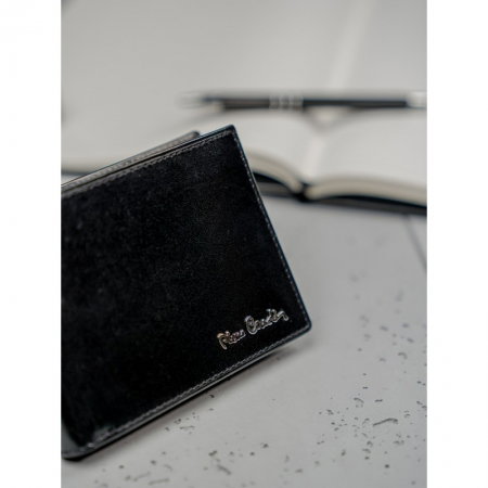 Portofel barbati + curea (set piele naturala) Pierre Cardin PORT401 cu protectie RFID [10]