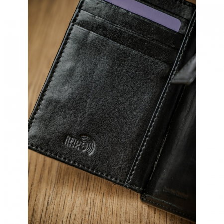 Portofel barbati, Pierre Andreus, PORMG100, Negru, piele naturala, cu RFID [9]