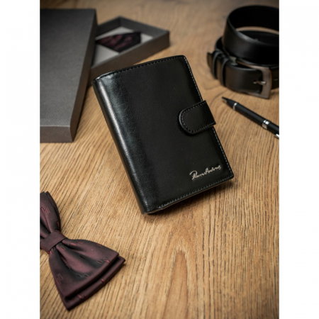 Portofel barbati, Pierre Andreus, PORMG100, Negru, piele naturala, cu RFID [8]