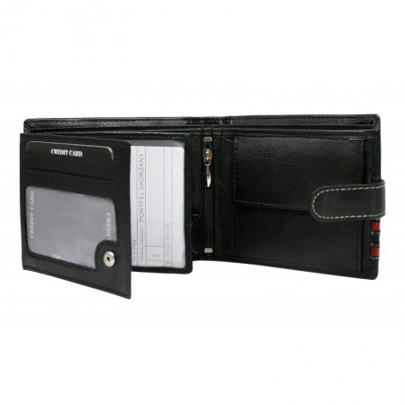 Portofel barbati din piele naturala BeSpecial PORM606 Negru [1]
