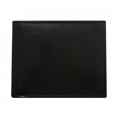 Portofel barbati din piele naturala PORMG031 Negru, cu protectie RFID [0]
