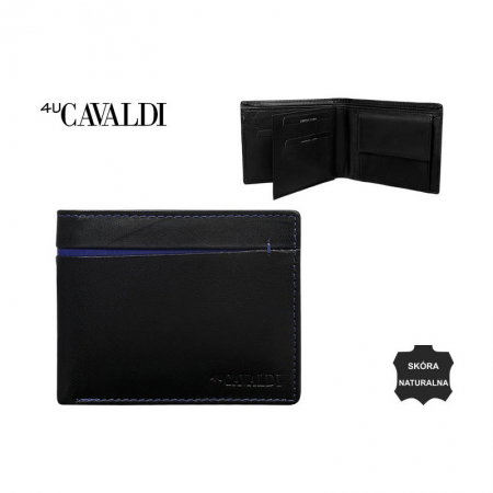 Portofel barbati din piele naturala Cavaldi PORM589 Negru [2]