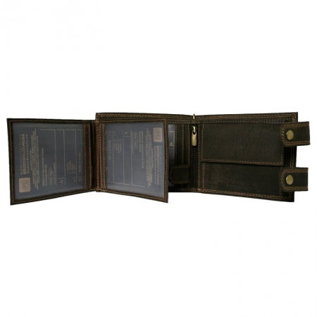 Portofel barbati din piele naturala cu lant detasabil Wild PORMZ004 [3]