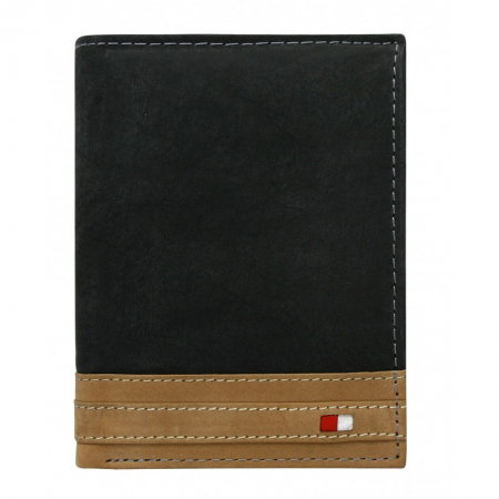 Portofel barbati din piele naturala cu protectie RFID Wild PORM586 Negru [0]