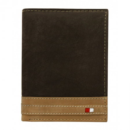 Portofel barbati din piele naturala cu protectie RFID Wild PORM587 Maron [0]