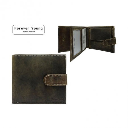 Portofel barbati din piele naturala Forever Young PORM577 Maron [2]