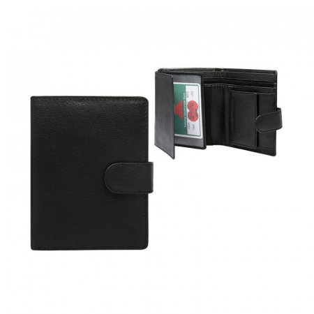 Portofel barbati din piele naturala PORMG029 Negru [2]