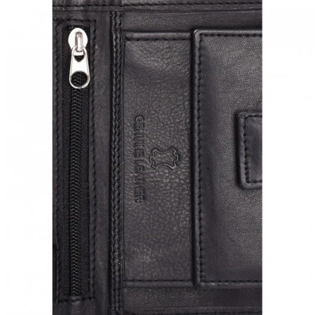 Portofel barbati din piele naturala PORMG057 Negru, cu RFID [9]