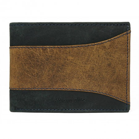 Portofel barbati din piele naturala Wild PORM560 Maron [0]