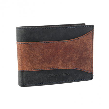 Portofel barbati din piele naturala Wild PORM560 Maron [2]