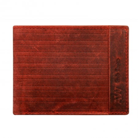 Portofel barbati din piele naturala Wild PORM596 Rosu [0]