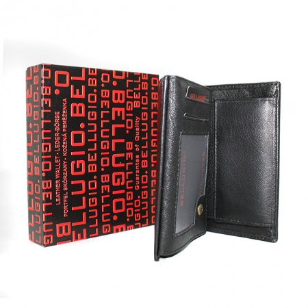 Portofel barbati piele naturala Bellugio PORM24 Negru [4]