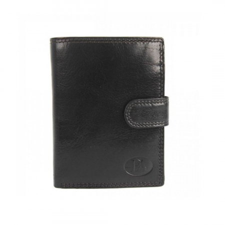Portofel barbati de lux din piele naturala PORMG038 Negru [2]