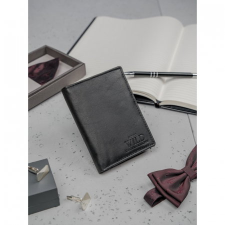 Portofel barbati piele naturala PORMG020 Negru [4]