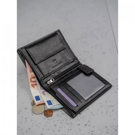 Portofel barbati piele naturala PORMG020 Negru [11]