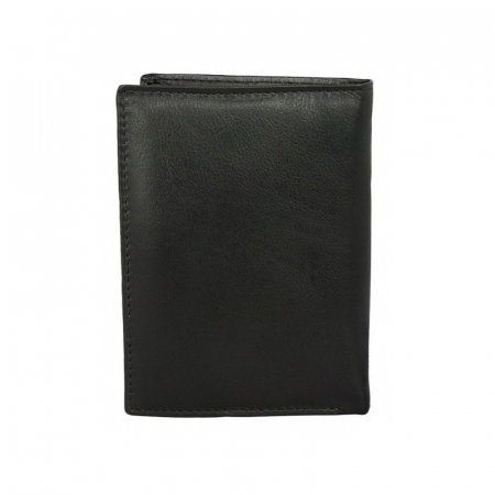 Portofel barbati, PORMG017, piele naturala, Negru, cu RFID [2]