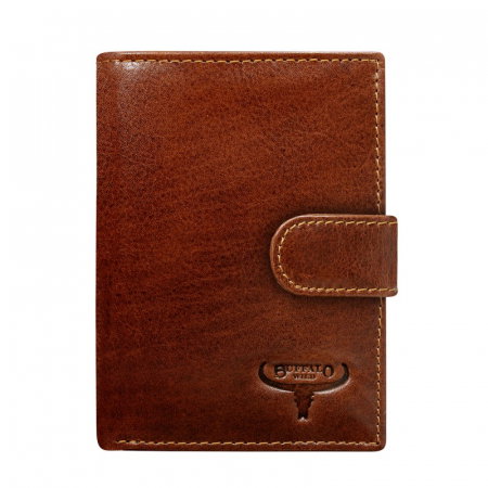 Portofel barbati, PORMG007, piele naturala, maron coniac, cu RFID [0]