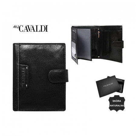 Portofel barbati, PORMG011, piele naturala, Negru [10]