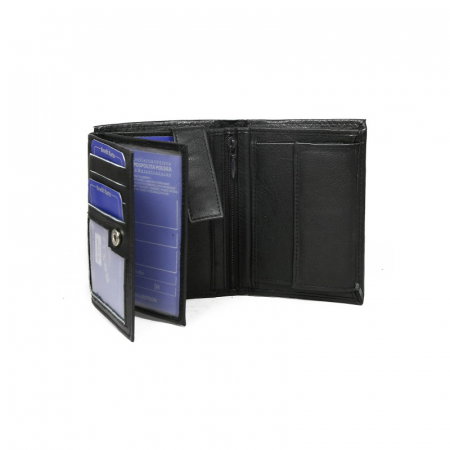 Portofel barbati, PORMG018, piele naturala, Negru, cu RFID [1]