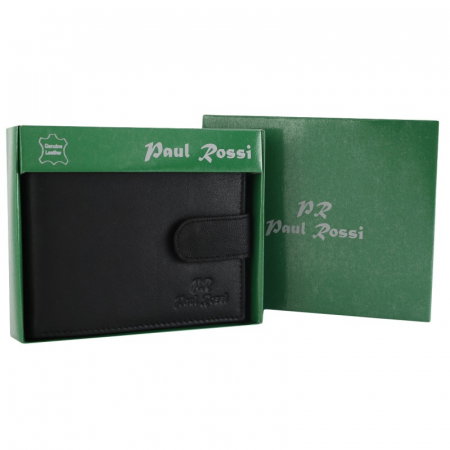 Portofel barbati, PORMG023, piele naturala, Negru, cu RFID [14]