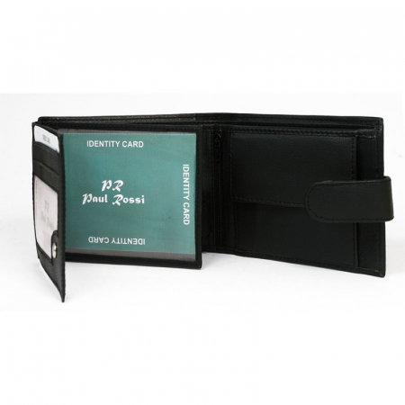 Portofel barbati, PORMG023, piele naturala, Negru, cu RFID [1]