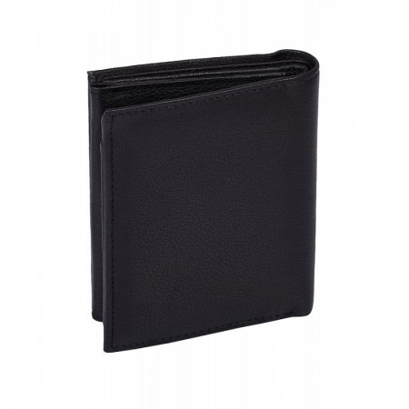 Portofel barbati, PORMG061, piele naturala, Negru, cu RFID [0]