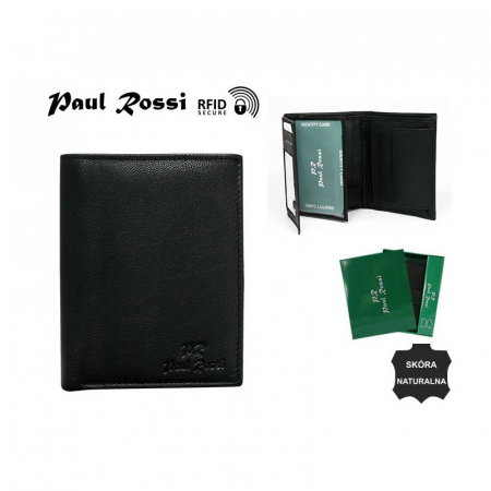 Portofel barbati, PORMG061, piele naturala, Negru, cu RFID [18]