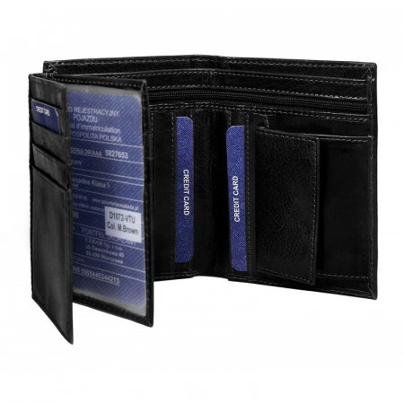 Portofel barbati,  Wild Buffalo, PORMG104, piele naturala, cu RFID [1]