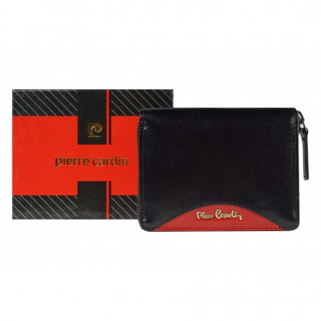 Portofel unisex PORMGP11 Negru, Piele naturala [3]