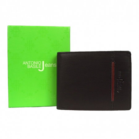 Portofel barbati PORMGP8 Negru, Piele naturala [4]