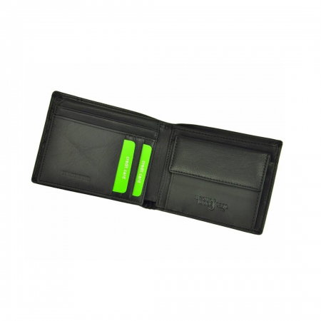 Portofel barbati PORMGP8 Negru, Piele naturala [8]