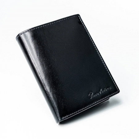 Portofel barbati premium din piele naturala Pierre Andreus PORMG201, cu RFID, Negru [0]