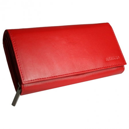 Portofel dama piele naturala Bellugio PORT208 Rosu [0]