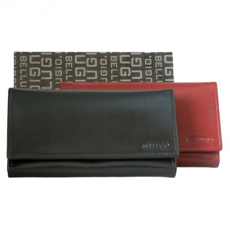 Portofel dama piele naturala Bellugio PORT215 Negru [2]