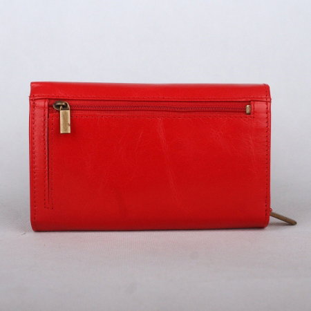 Portofel dama piele naturala Bellugio PORT501 Rosu [1]