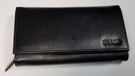 Portofel dama piele naturala Ellini PORT202 Negru [0]