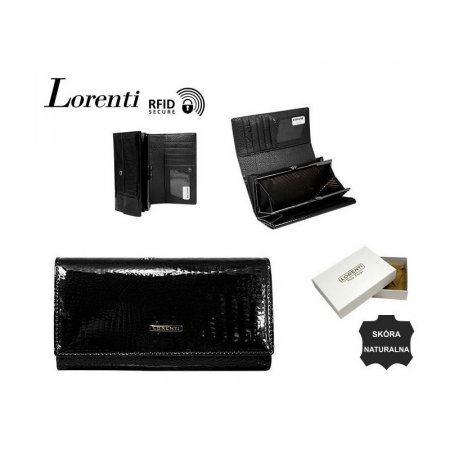 Portofel dama piele naturala Loren PORTG418 Negru [7]
