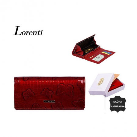Portofel dama piele naturala Lorenti PORT308 Rosu [3]