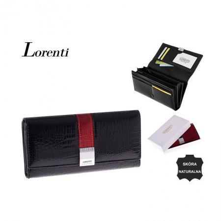 Portofel dama piele naturala Lorenti PORT322 Negru [2]