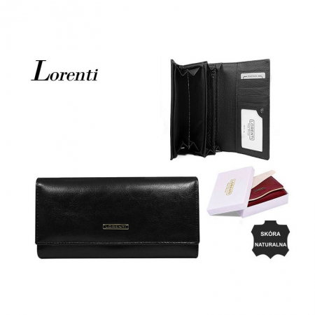 Portofel dama piele naturala Lorenti PORT326 Negru [2]
