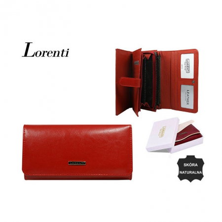 Portofel dama piele naturala Lorenti PORT412 Rosu [2]