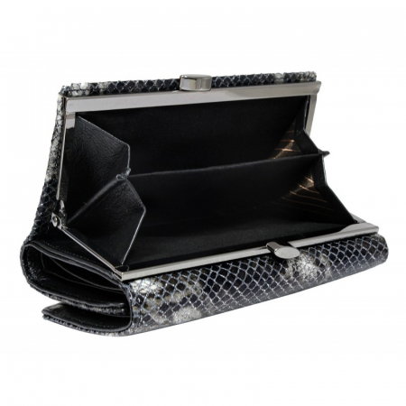 Portofel dama piele naturala Lorenti PORTG410 Rosu Piton, cu RFID [2]