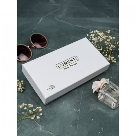 Portofel dama piele naturala Lorenti PORTG417 maron deschis, cu RFID [9]
