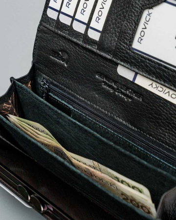 Portofel dama piele naturala Lorenti PORTG424 Gri, cu RFID [15]