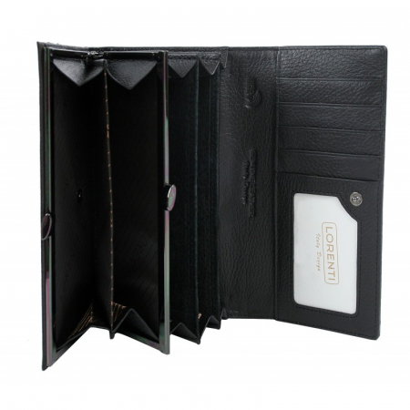 Portofel dama piele naturala Lorenti PORTG424 Gri, cu RFID [2]