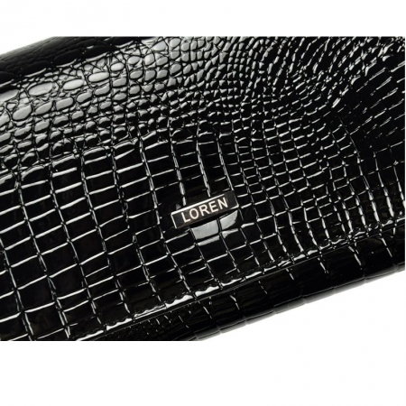 Portofel dama piele naturala negru Loren [7]